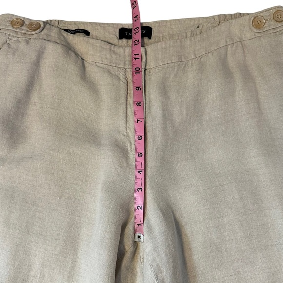 Talbots | Windsor Wide-Leg Linen Pants Size 20W - Picture 14 of 16